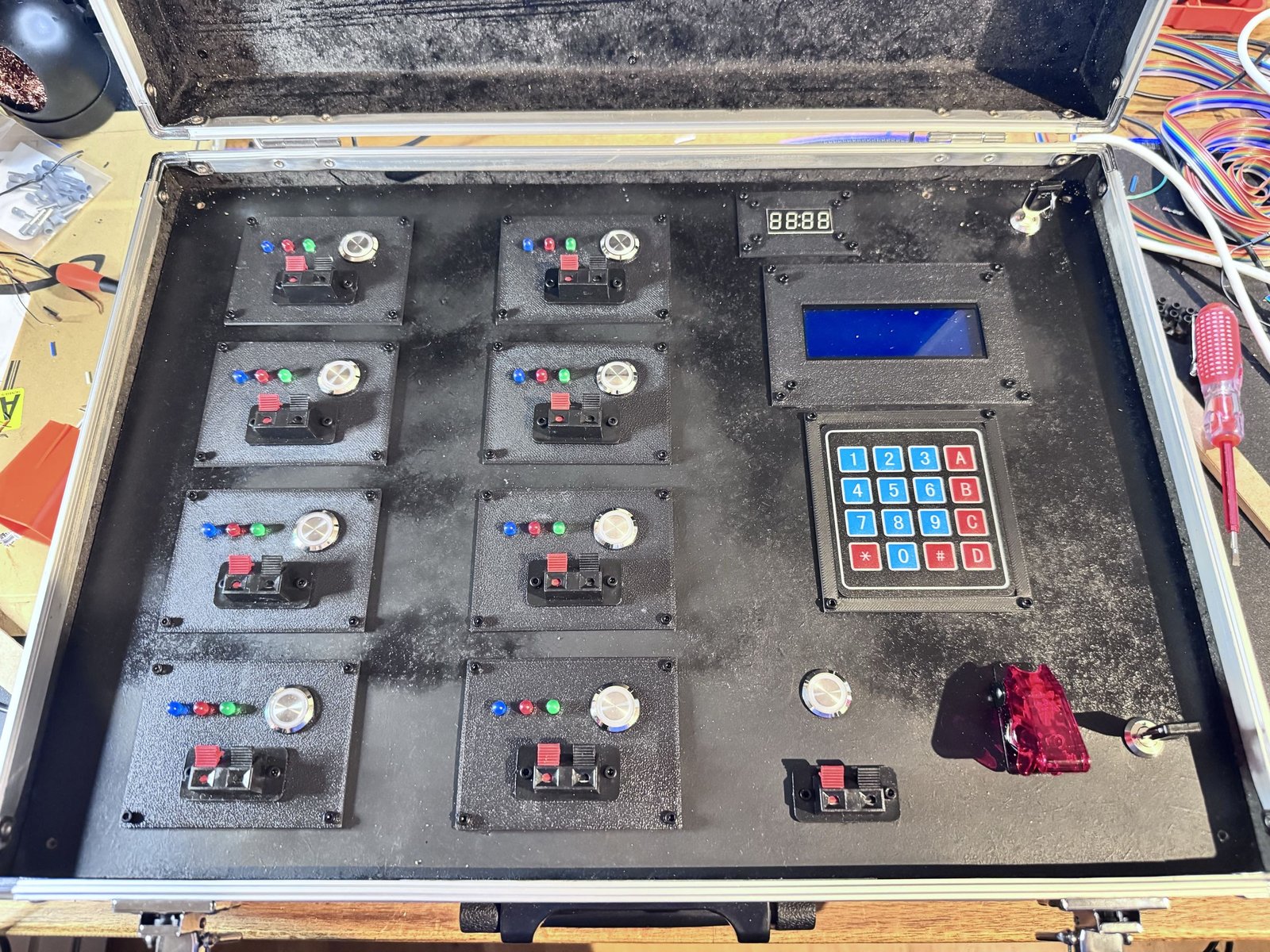 Aperçu Table Pyrotechnique